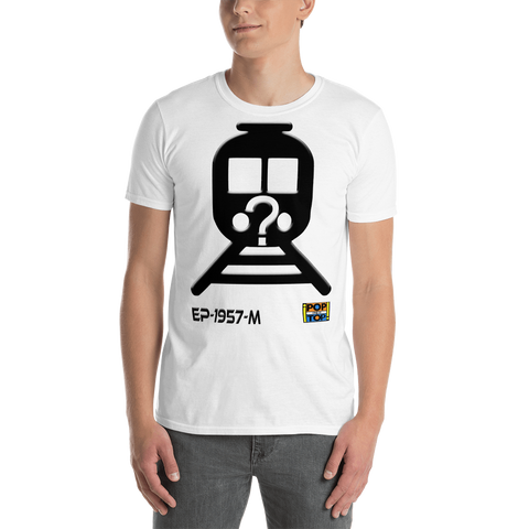 EP-1957-M - Elvis Presley - Mystery Train - Short-Sleeve Unisex T-Shirt - By Pop On The Top