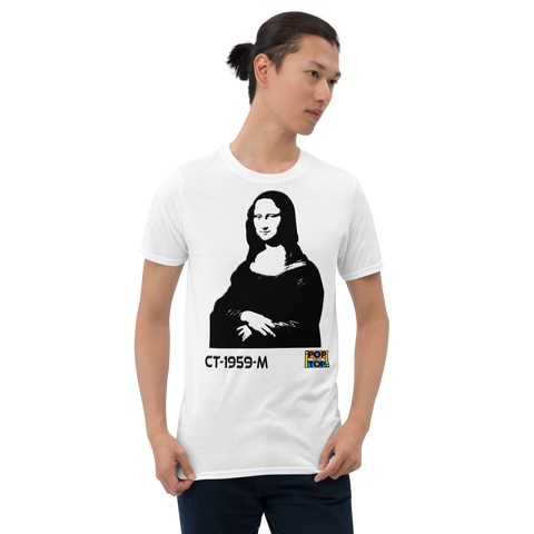 CT-1959-M - Conway Twitty - Mona Lisa - Short-Sleeve Unisex T-Shirt - By Pop On The Top