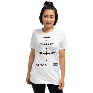 CB-1955-D - Central Band of the RAF - Dambusters March - Short-Sleeve Unisex T-Shirt - By Pop On The Top