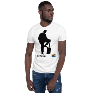BH-1963-B - Buddy Holly - Bo Diddley - Short-Sleeve Unisex T-Shirt - By Pop On The Top