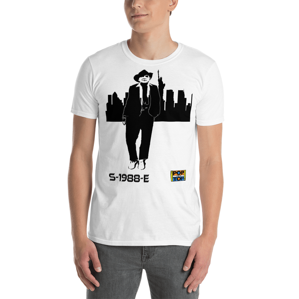 S-1988-E - Sting - Englishman in New York - Short-Sleeve Unisex T-Shirt - By Pop On The Top