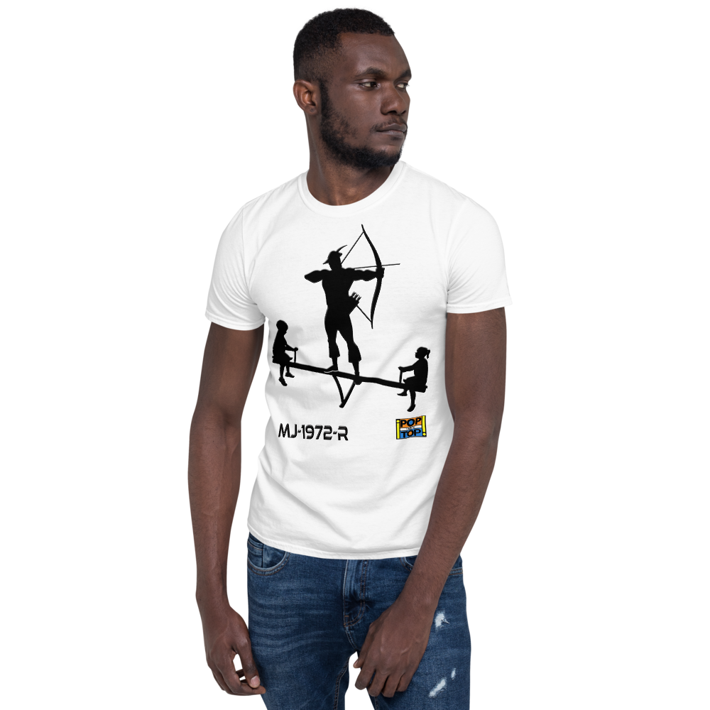 MJ-1972-R - Michael Jackson - Rockin' Robin - Short-Sleeve Unisex T-Shirt - By Pop On The Top