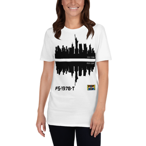 FS-1978-N - Frank Sinatra - New York (Theme From) - Short-Sleeve Unisex T-Shirt - By Pop On The Top