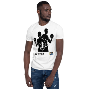 EC-1978-P - Elvis Costello - Pump It Up - Short-Sleeve Unisex T-Shirt - By Pop On The Top