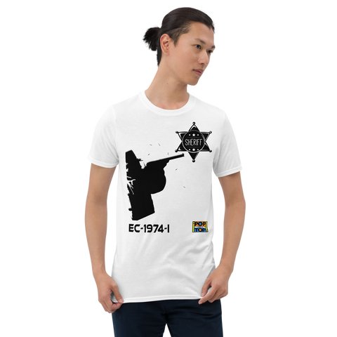 EC-1974-I - Eric Clapton - I Shot the Sheriff - Short-Sleeve Unisex T-Shirt - By Pop On The Top