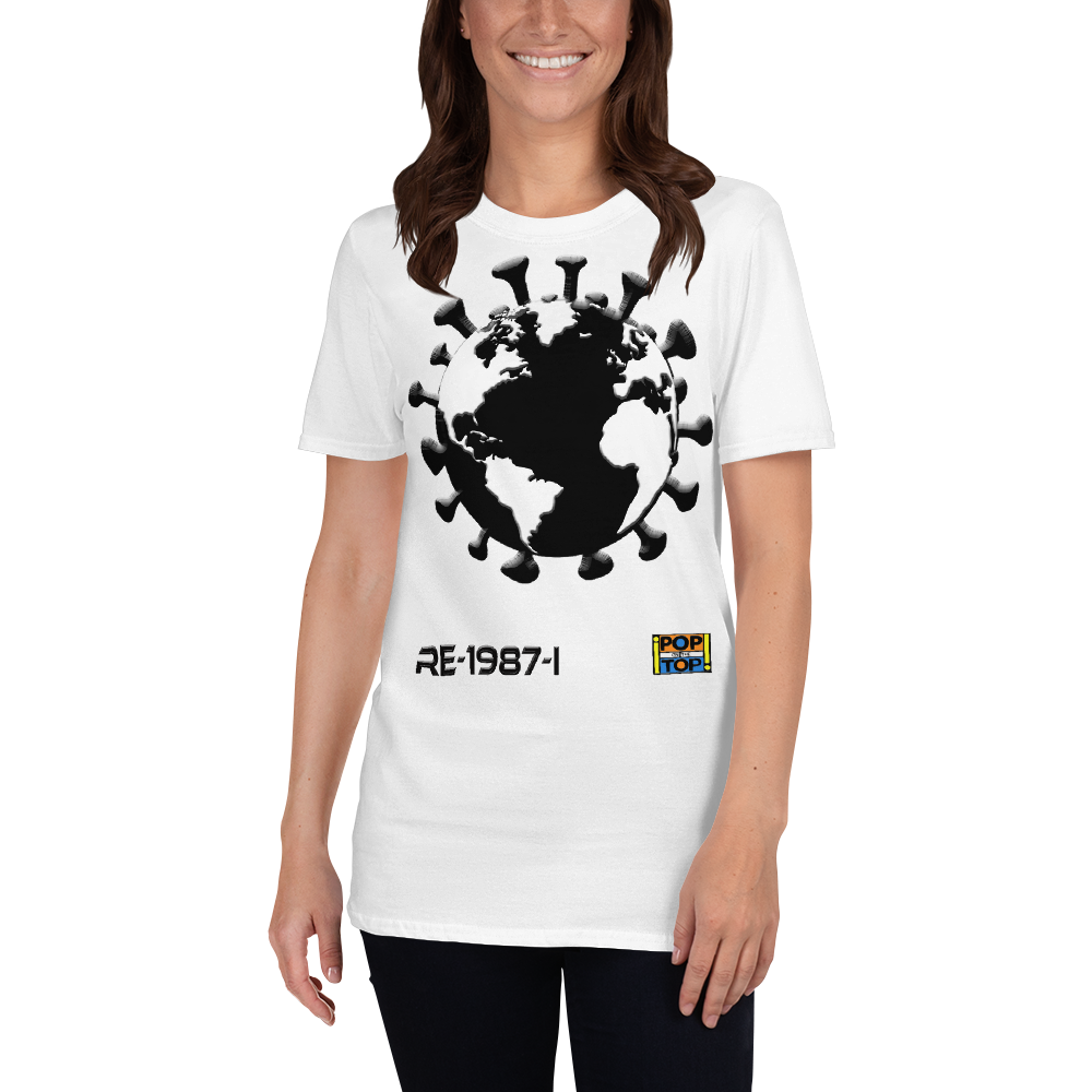 RE-1987-I - R. E. M. - It's the end of the world as we know it - Short-Sleeve Unisex T-Shirt - By Pop On The Top