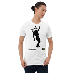 LG-1980-D - Liquid Gold - Dance yourself Dizzy (F) - Short-Sleeve Unisex T-Shirt - By Pop On The Top