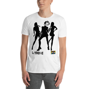 L-1981-E - Landscape - Einstein A Go-Go - Short-Sleeve Unisex T-Shirt - By Pop On The Top