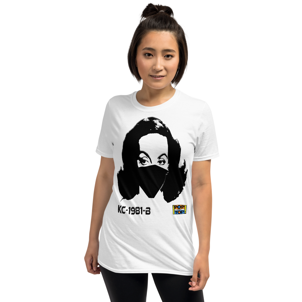 KC-1981-B - Kim Carnes - Bette Davis Eyes - Short-Sleeve Unisex T-Shirt - By Pop On The Top