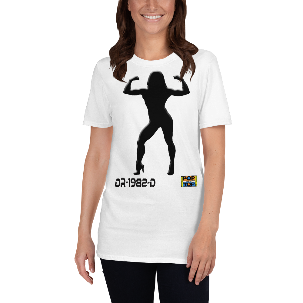 DR-1982-M - Diana Ross - Muscles - Short-Sleeve Unisex T-Shirt - By Pop On The Top