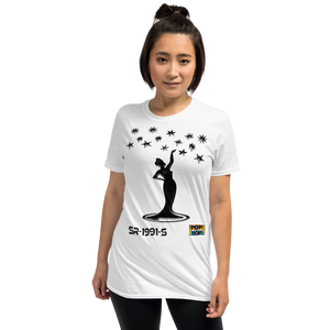 SR-1991-S - Simply Red - Stars - Short-Sleeve Unisex T-Shirt - By Pop On The Top