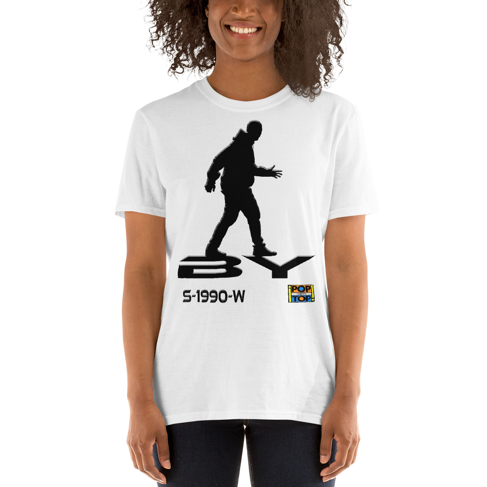 S-1990-W - Sybil - Walk On By - Short-Sleeve Unisex T-Shirt - By Pop On The Top