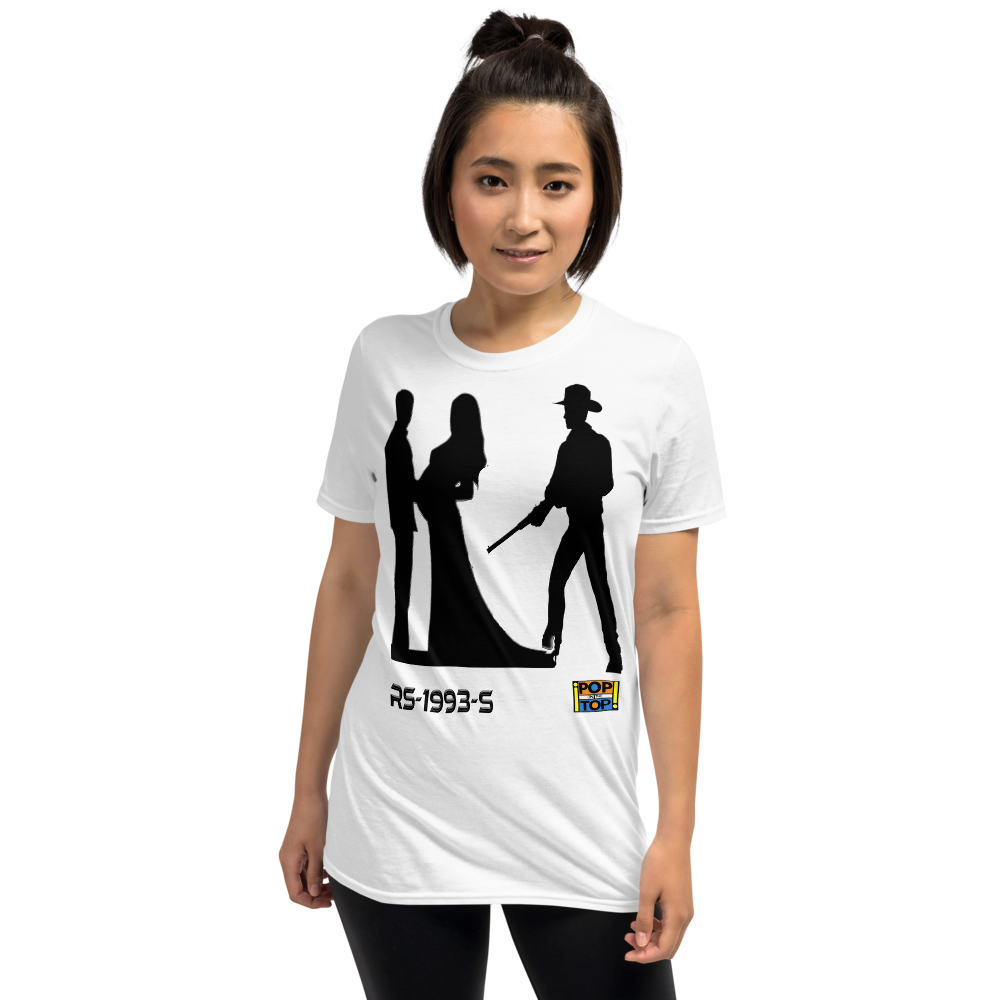 RS-1993-S - Rod Stewart - Shotgun wedding - Short-Sleeve Unisex T-Shirt - By Pop On The Top