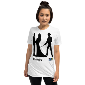 RS-1993-S - Rod Stewart - Shotgun wedding - Short-Sleeve Unisex T-Shirt - By Pop On The Top