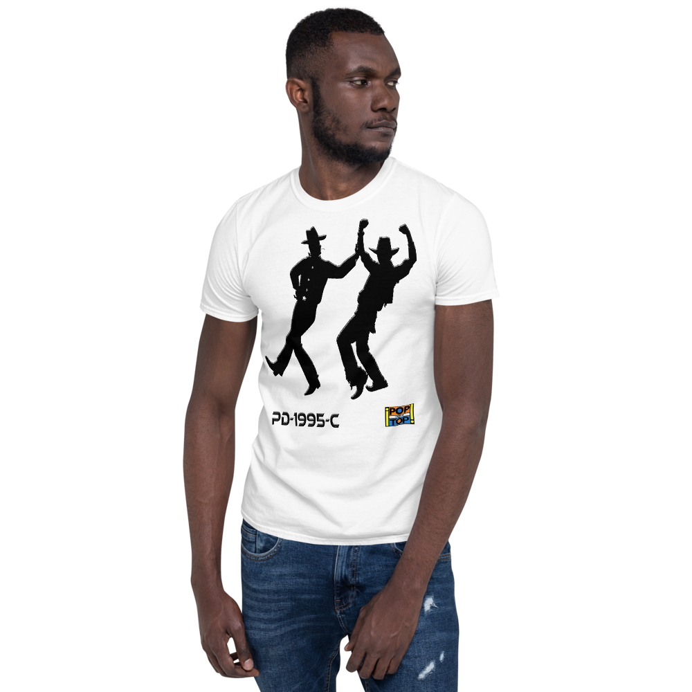 PD-1995-C - Pansy Division - Cowboys are frequently secretly fond of each other - Short-Sleeve Unisex T-Shirt - By Pop On The Top