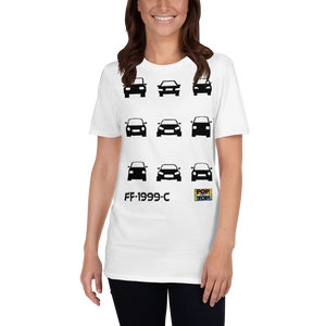 FF-1999-C - Fear Factory - Cars - Short-Sleeve Unisex T-Shirt - By Pop On The Top